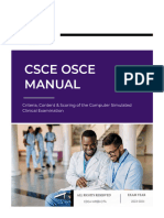 2024 CSCE OSCE Manual