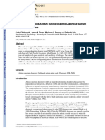 2010 Using The Childhood Autism Rating Scale To Diagnose Autism Spectrum Disorders