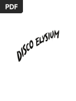 Disco Elysium Artbook