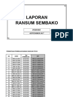 Contoh Data Laporan