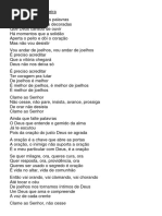 A Oração Elia Oliveira Letra