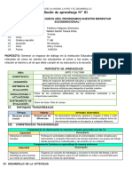 Sesión de Aprendizaje 01-SEM. 01 Primero