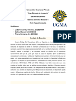 Contrato de Deposito. 2do Corte. Derecho Mercaltil