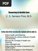 COMMED - Healthcare Financing 2008