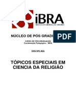 08 - Tópicos Especiais em Ciência Da Religião