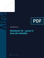 Windows 10 - Parte 2: Área de Trabalho: Informática