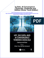 Ebook HPC Big Data Ai Convergence Towards Exascale Challenge and Vision 1St Edition Olivier Terzo Editor Online PDF All Chapter