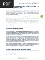 QUÉ ES BENCHMARKING Y CÓMO MEJORA LA GESTIÓN EMPRESARIAL - Lectura