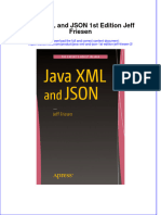 Ebook Java XML and Json 1St Edition Jeff Friesen 2 Online PDF All Chapter