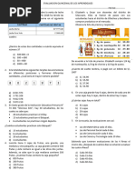 Primera Evaluacion Quincenal