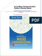 Introduction To Mass Communication 11Th Edition Stanley Baran Online Ebook Texxtbook Full Chapter PDF