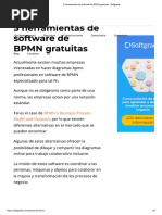 5 Herramientas de Software de BPMN Gratuitas - Softgrade