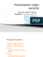 Presentation Cyber Security Group3