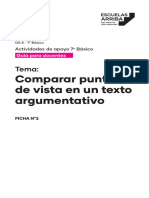 Compara Argumentos Textos