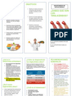 Triptico de Hipertrigliceridemia