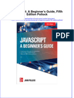 Javascript A Beginners Guide Fifth Edition Pollock Online Ebook Texxtbook Full Chapter PDF