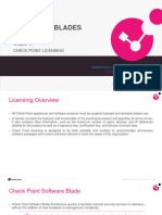 SBT - Chapter 4 - Check Point Licensing