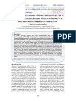 Validated RPHPLC Method For Simultaneous Estimation of Metformin Hydrochloride and Sitagliptin Phosphate in Bulk Drug An