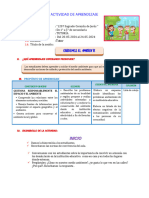 Tutoria, Cuidado Del Medio Ambiente