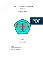 Makalah Teknologi Mekanik Kelompok 7