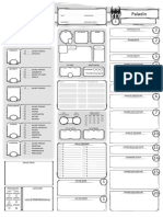 D&D Editable Paladin Character Sheet