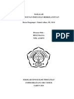 Makalah Pembangunan Pertanian Berkelanjutan