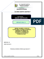 Sepedi HL P2 Grade 12 Memo Mid Year 2024 15052024 Final