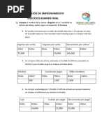 Ejercicios Evaluación Final de 1 BGU Normal