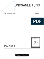 Bedienungsanleitung IGV-657 2 de