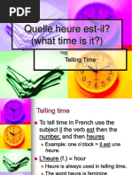 Quelle Heure Est-Il