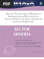 Manual Tecnico Sector Mineria