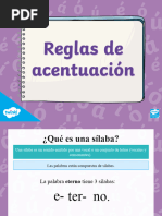 Reglas de Acentuacion