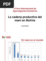 Cadena Productiva Del Maní Fundacion Valles