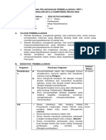 Rencana Pelaksanaan Pembelajaran (RPP) Kurikulum 2013 (3 Komponen) Revisi 2020 Satuan Pendidikan: SDN 39 Payakumbuh