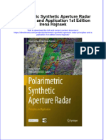 Polarimetric Synthetic Aperture Radar Principles and Application 1St Edition Irena Hajnsek Online Ebook Texxtbook Full Chapter PDF