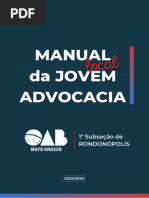 Manual Local Da Jovem Advocacia - COJAD RondonÃ Polis