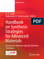 Handbook On Synthesis Strategies For Advanced Materials: A. K. Tyagi Raghumani S. Ningthoujam Editors