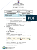 Department of Education: Pamantayang Pangnilalaman Pamantayan Sa Pagganap