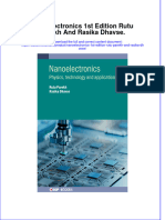 Nanoelectronics 1St Edition Rutu Parekh and Rasika Dhavse Online Ebook Texxtbook Full Chapter PDF