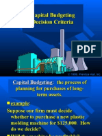 Capital Budgeting