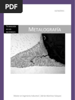 La Metalografia