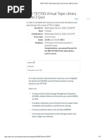 IBM TS7700 Virtual Tape Library Level 2 Quiz