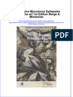 Progressive Myoclonus Epilepsies State of The Art 1St Edition Berge A Minassian Online Ebook Texxtbook Full Chapter PDF