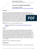 Emociones Proceso Ensenanza Aprendizaje