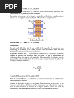 Dielectrico y Cargas Enlazadas