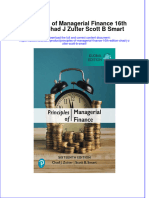 Ebook Principles of Managerial Finance 16Th Edition Chad J Zutter Scott B Smart Online PDF All Chapter