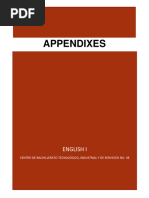 Appendix 3 Ingles I - P.simple