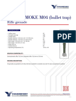 Rifle Grenade Smoke M04 With Bullet Trap