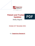 Patent and Trademark Updates: Daily Digest