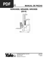 Manual de Partes Ndr030eb, Nr040eb, Nr035eb (E815)